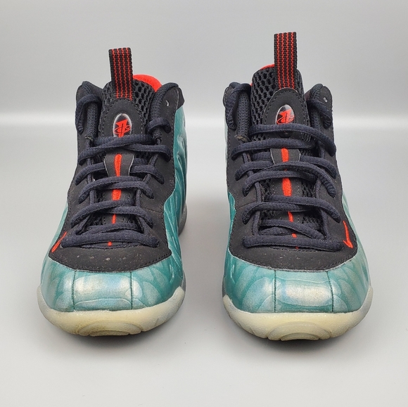 Nike Little Posite One GS Gone Fishing 12C - Picture 3 of 5